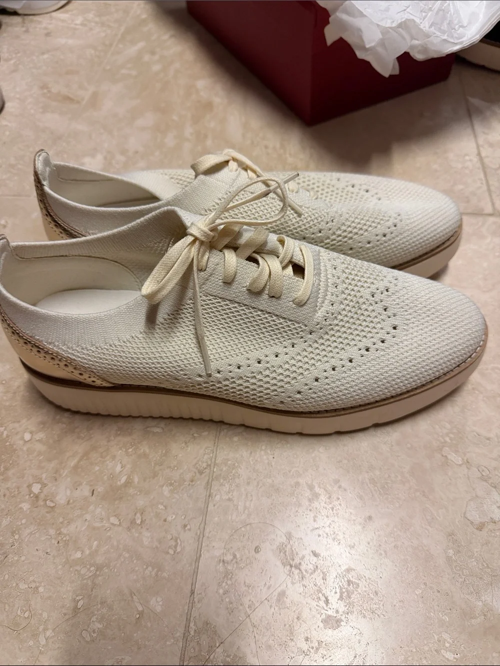 Cole Haan Women’s Platform Oxfords size 10C Wide